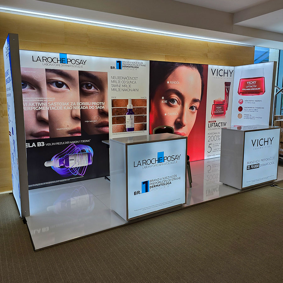 Štandovi za kongrese i sajmove od 6m2 do 10m2